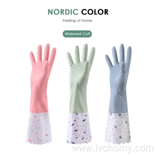 Food grade silicone dishwashing gloves